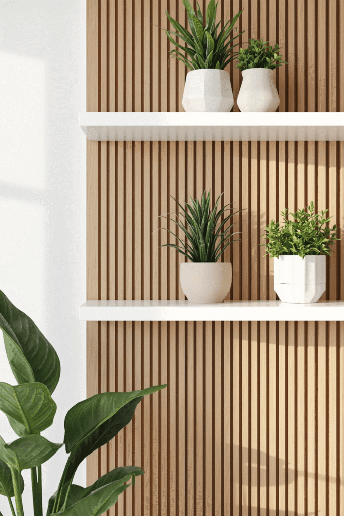 1. Wooden Panel Wall Decor Ideas