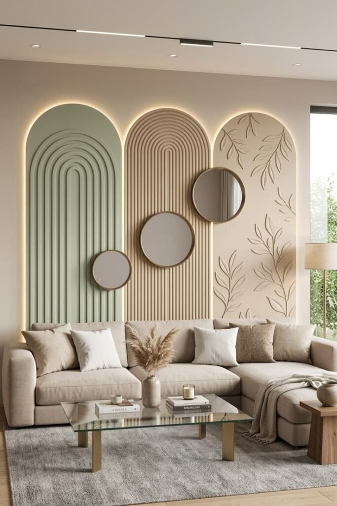 10. Cozy Modern Living Room Setup