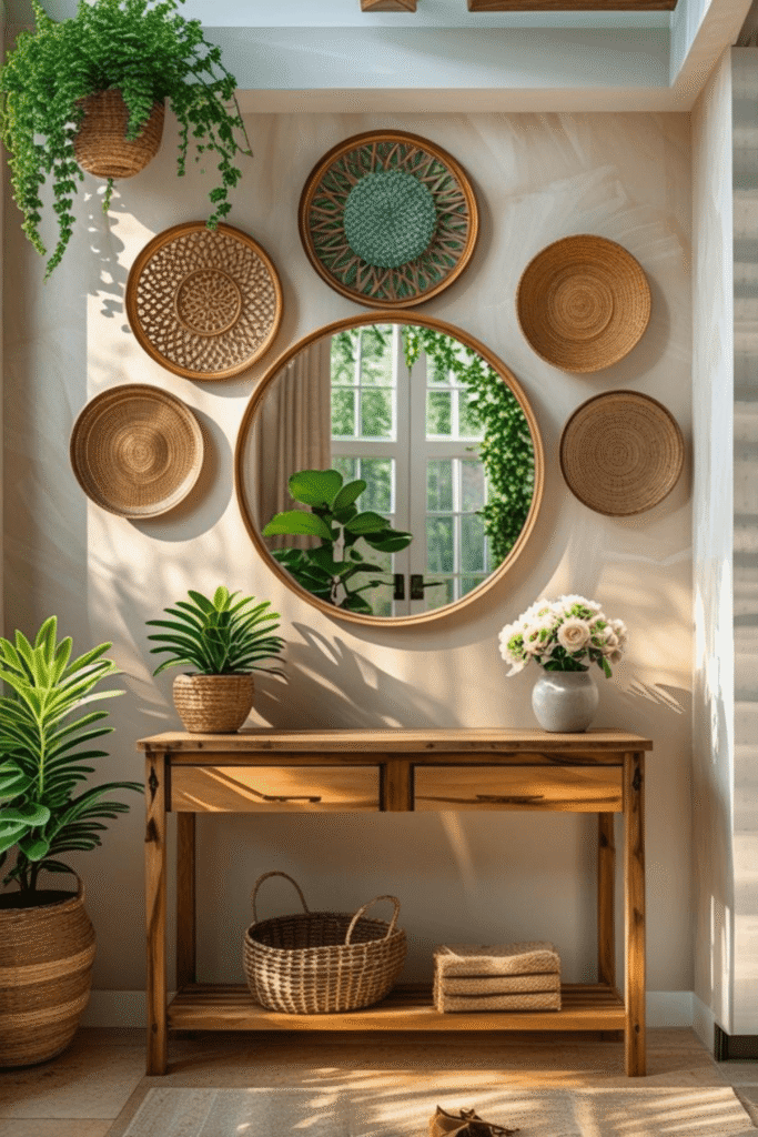 2. Modern Entryway Console Table Decor Ideas for Small Spaces