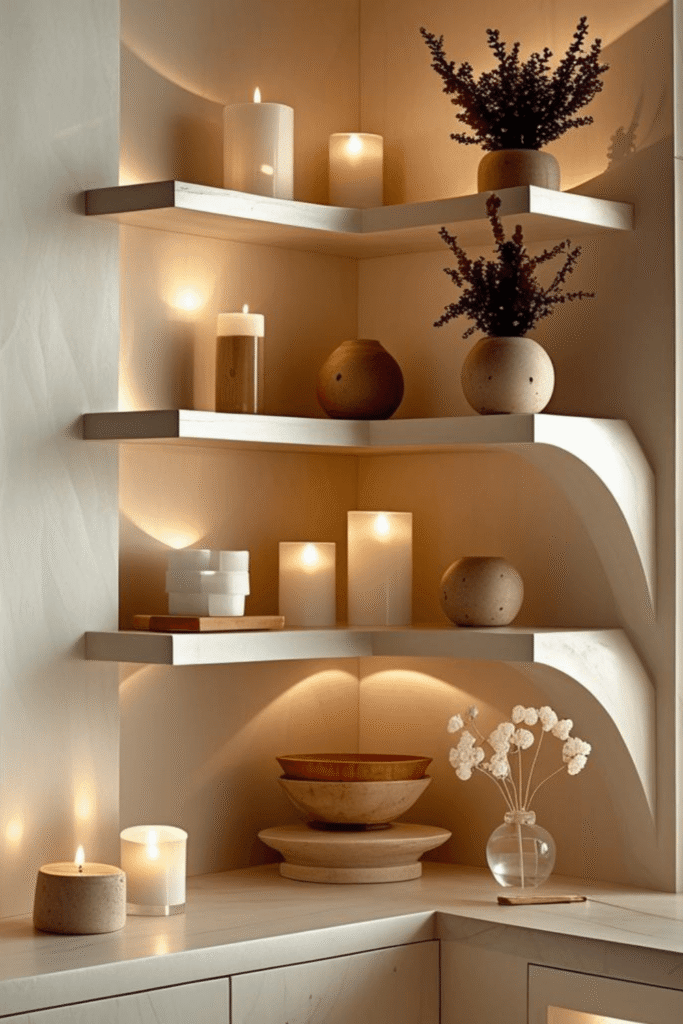 2. Modern Warm Lighting Home Decor Inspiration