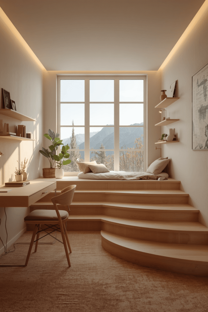 3 How to Build a Peaceful, Nature-Inspired Home Office in a Small Space