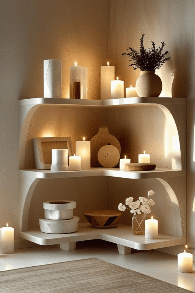 3. Aesthetic Wall Shelf Styling Ideas
