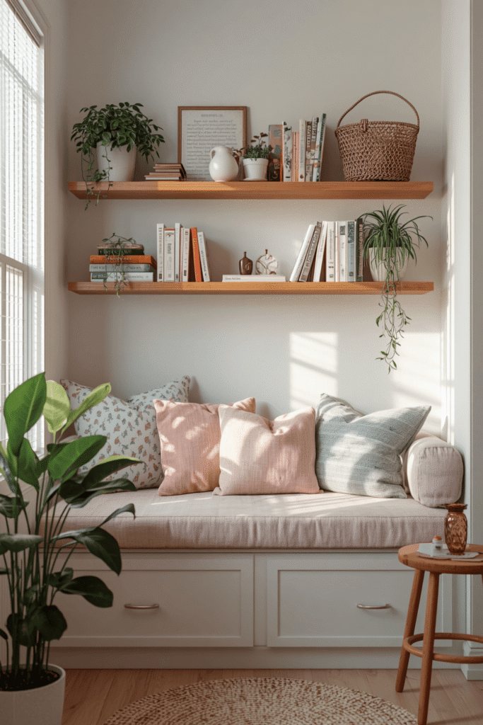 4 Window Seating with Storage