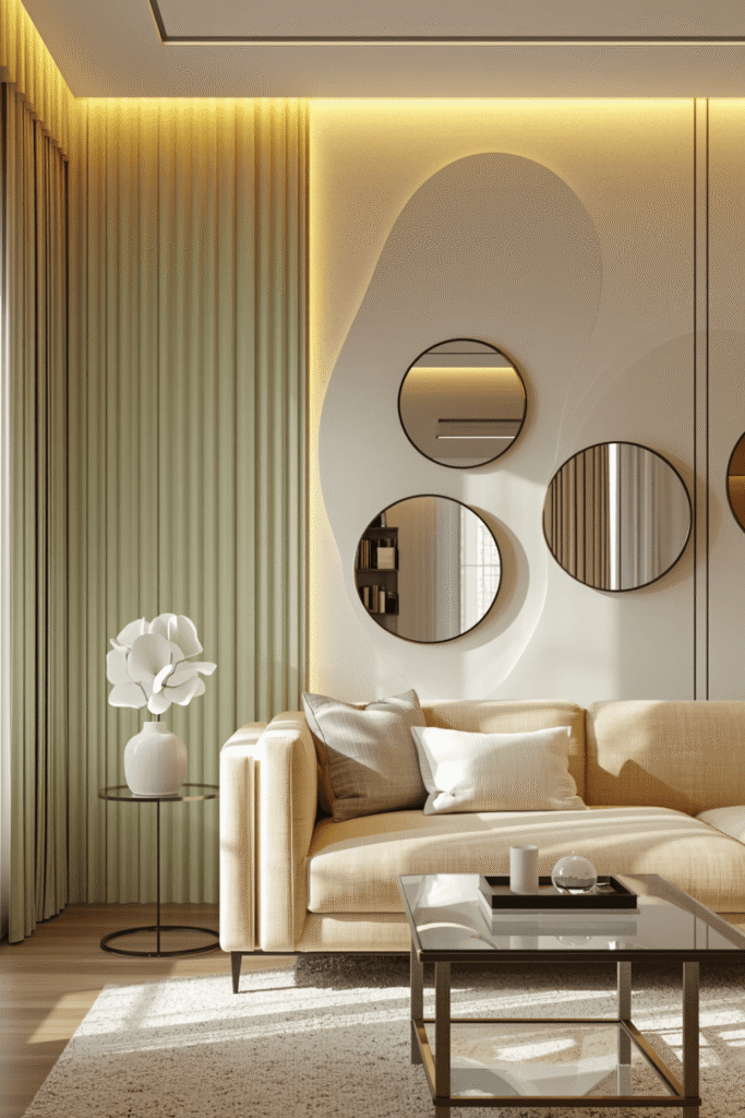 4. Aesthetic Living Room Wall Decor Ideas