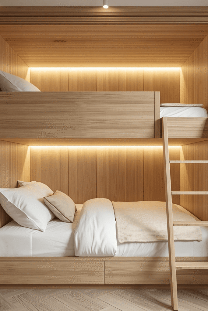 4. Small Room Smart Storage Bed Design