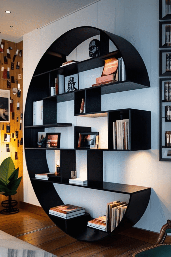 5. Artistic Home Decor Shelf Inspiration