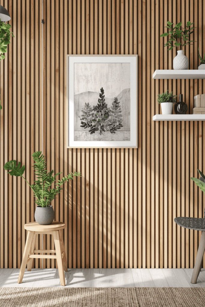 5. Indoor Plant Shelf Decor