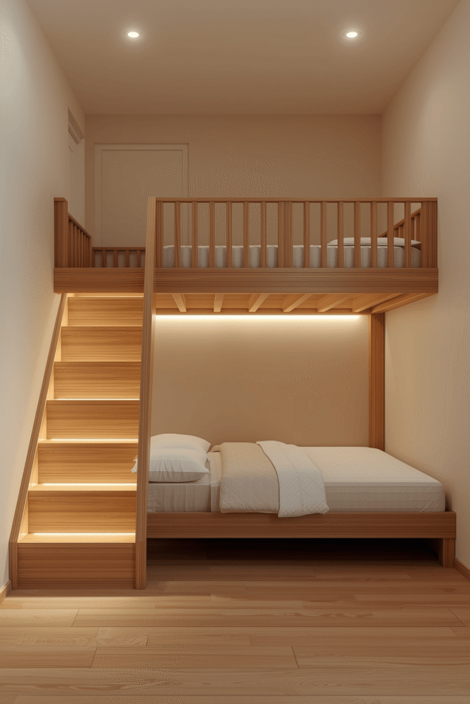 5. Minimalist Loft Bedroom Ideas