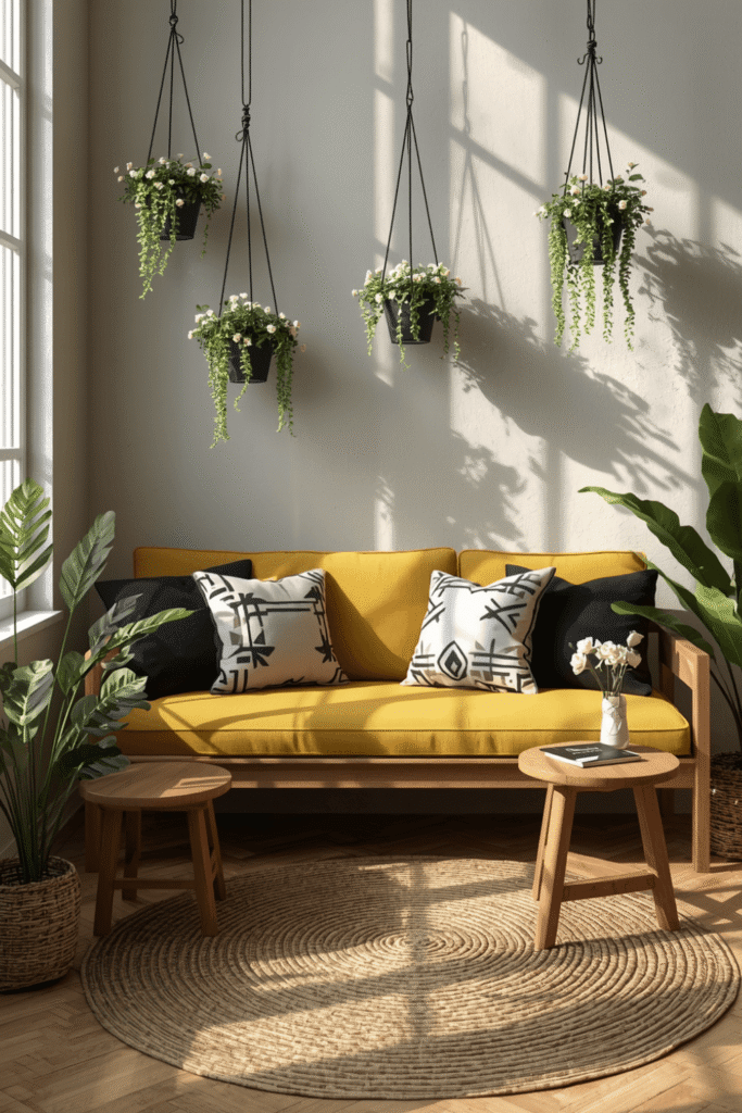 5. Small Space Living Ideas with Multifunctional Seating