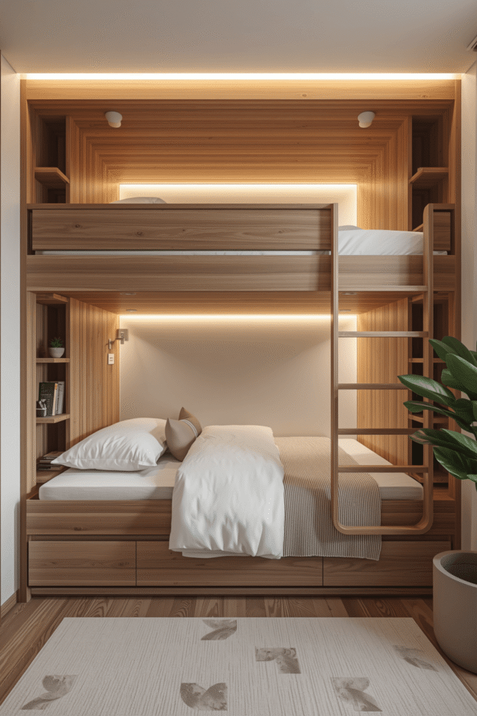 7. Double Layer Bed Design Ideas
