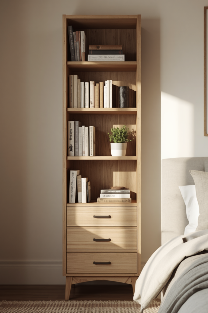9. small bedroom furniture ideas with multifunction storage