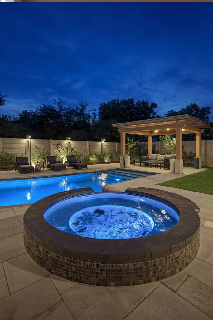 10. Modern Pool Landscaping Ideas For Residential Users