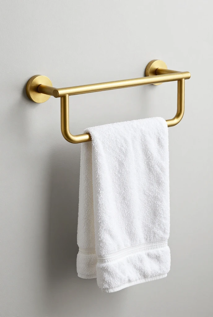 Brass Towel Rack Fixtures For A Touch Of Sophistication