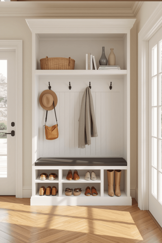 Mudroom Bench Storage 