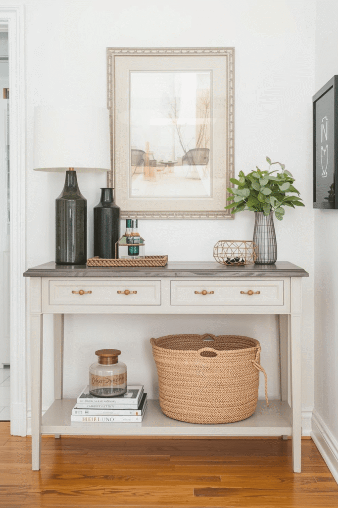Entryway Table Decor Ideas