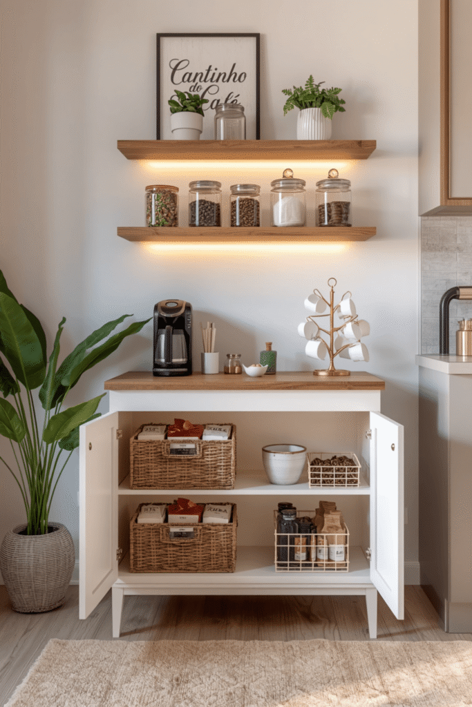 Install A Stylish Coffee Mug Rack