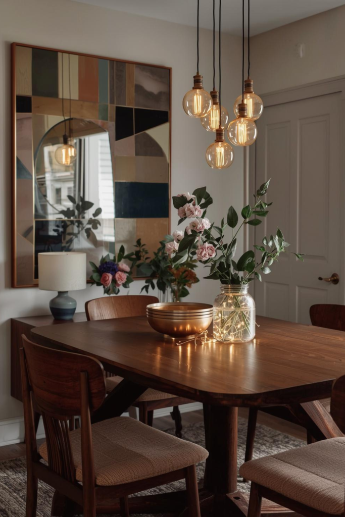 Mid-Century Modern Dining Rooms__ A Perfect Combination Of Retro and Modern Aesthetics