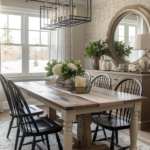 Modern Farmhouse Dining Rooms For Vintage-style Homes