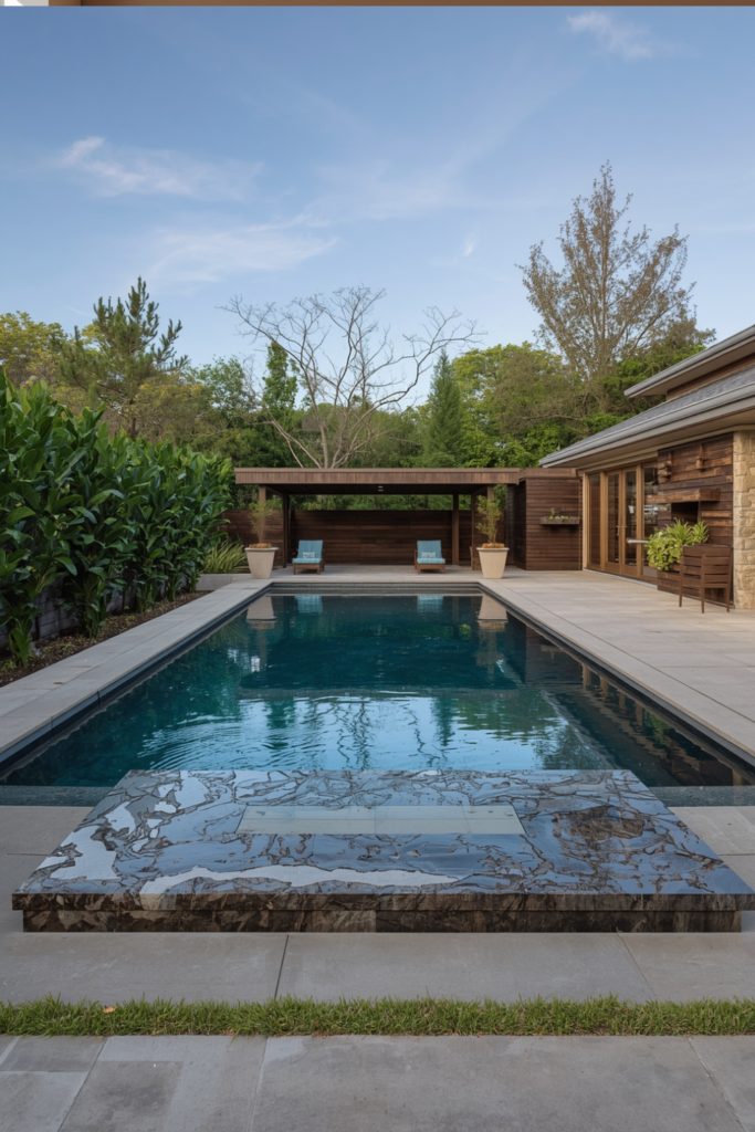 Modern Residential Pool Designs For Small Backyards __ Maximize Style with Minimum Space