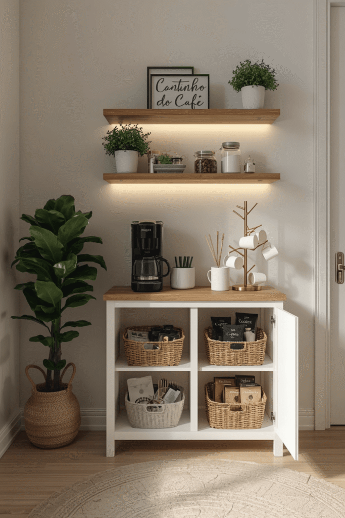 Modern White Kitchen Interior Decor