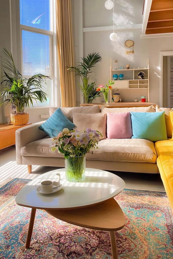 Natural Light Living Room Colors