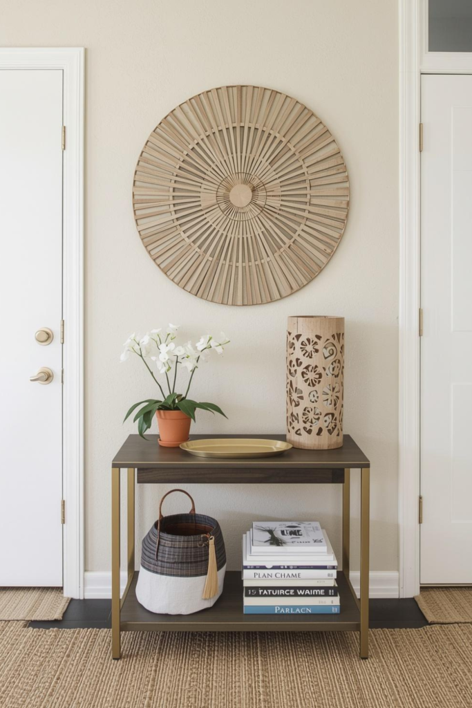 Entryway Table Decor Ideas 