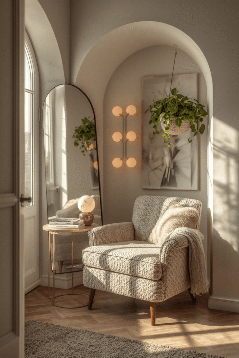 A swivel accent chair for flexibility