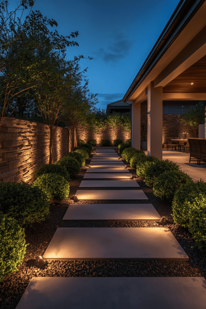 App-controlled smart LED systems with saved scenes.