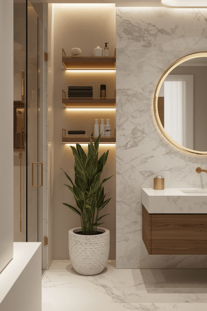 Hanging Eucalyptus in the Shower