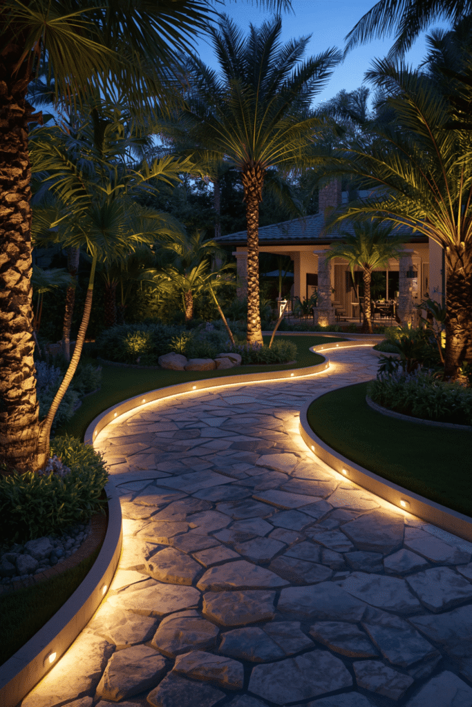 Install a Striking Garden Pathway