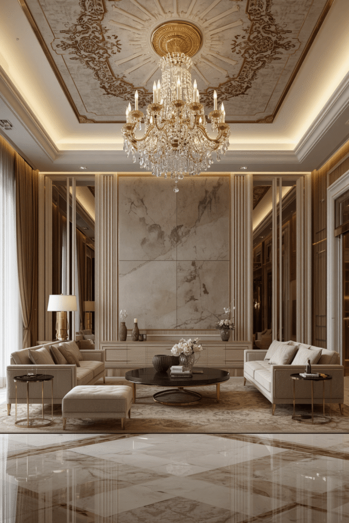 Layered lighting on separate dimmers