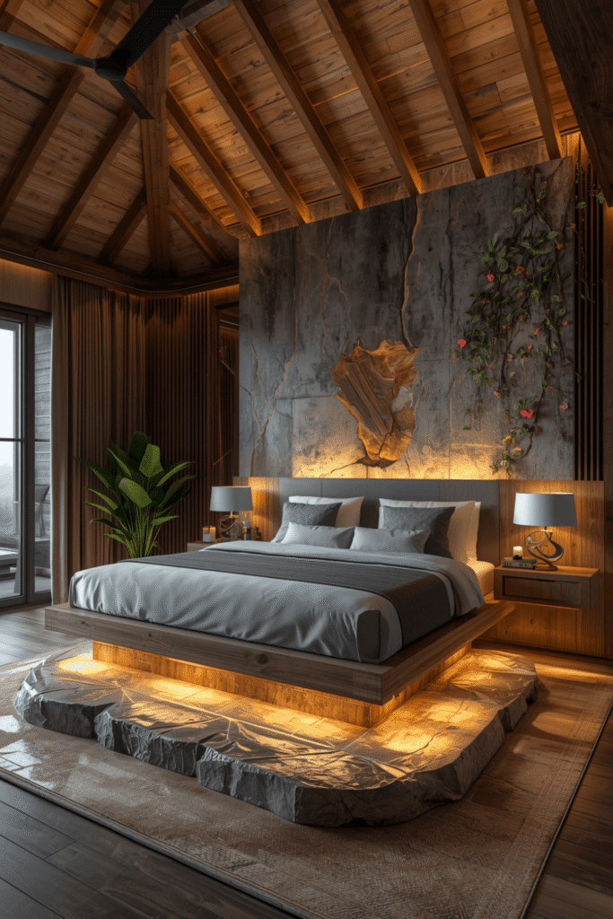 Shoji-style sliding panels instead of curtains