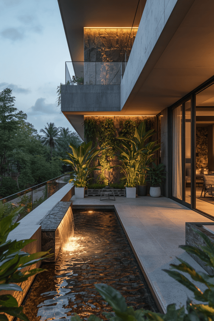 Stainless Steel Wall-Mounted Cascade