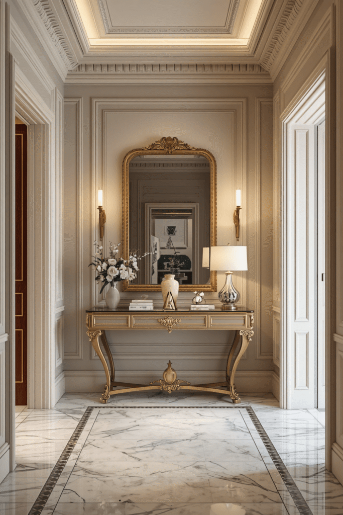 Start with a Statement Console Table