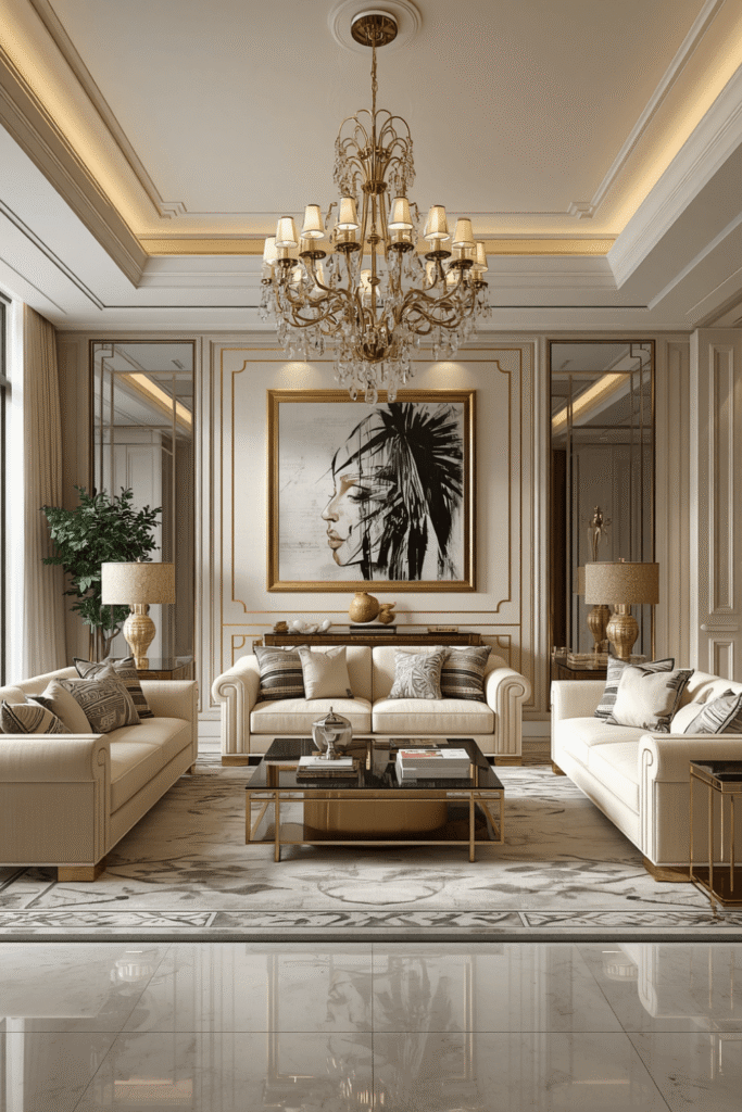 Textured walls instead of flat paint