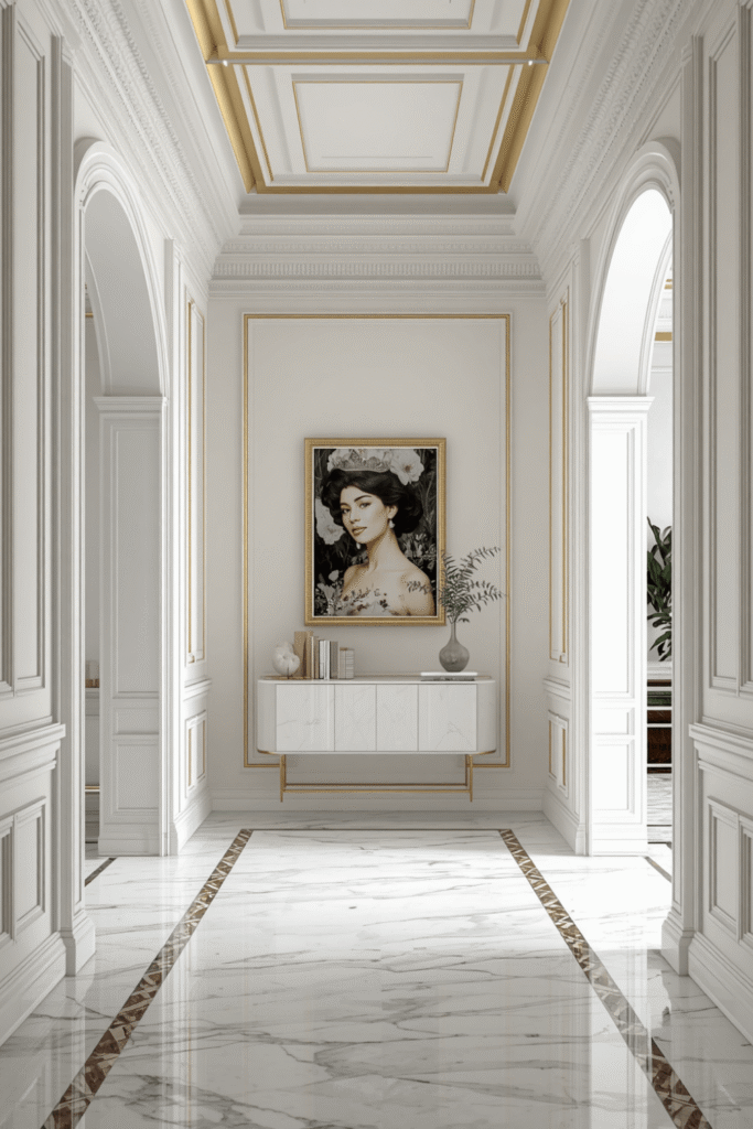 Use a Rug Even on Marble or Tile Floors