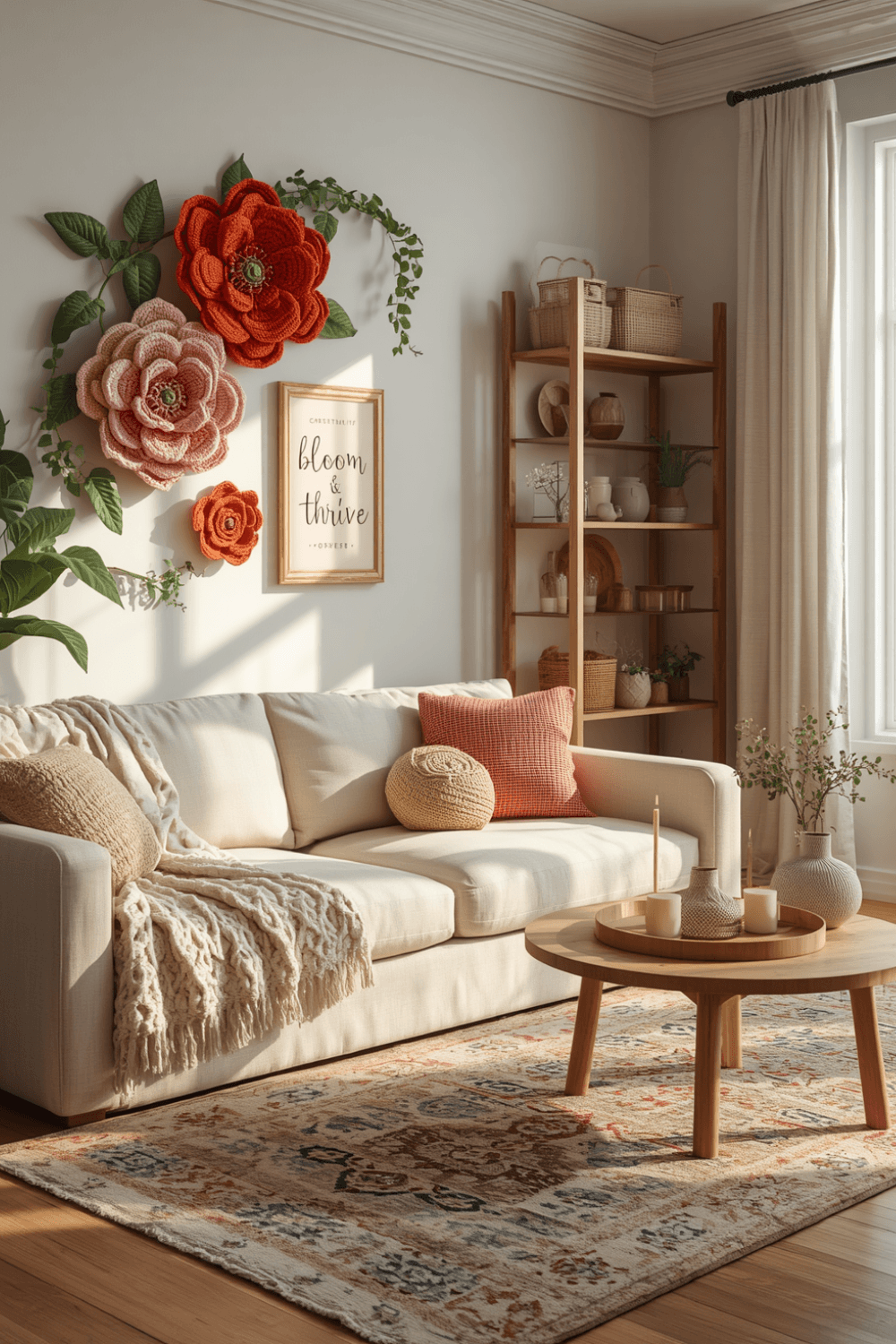 1. Choose fewer, more impactful textile pieces