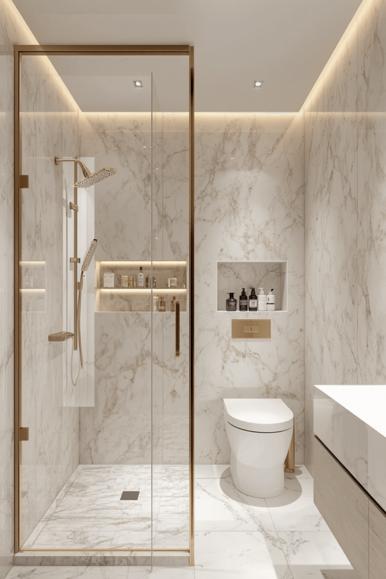 1. Decide between real marble and marble-look alternatives