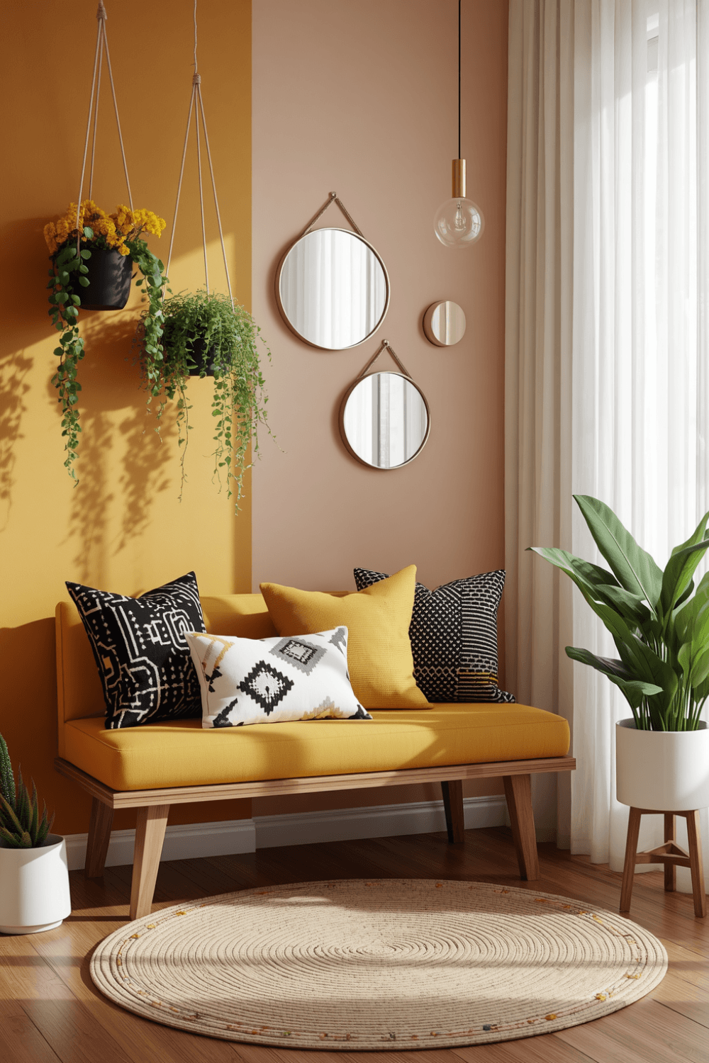 1. Test large paint swatches before committing to a full room