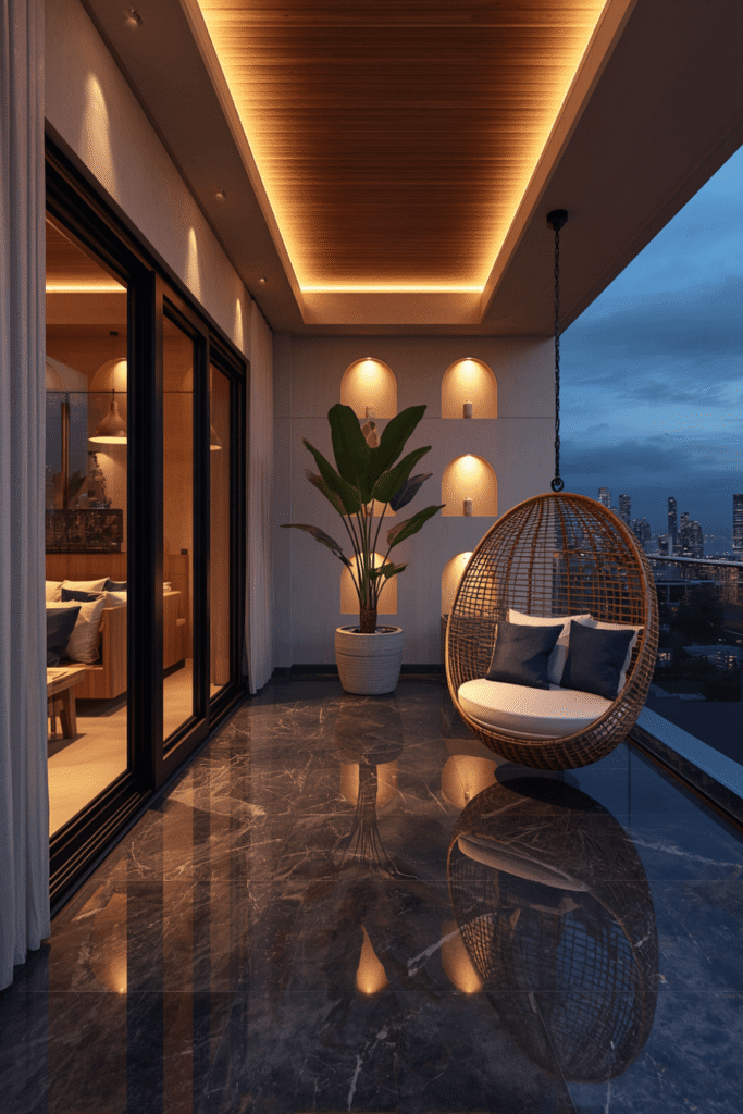 2. Invest in genuinely weather-rated furniture, not just outdoor-styled