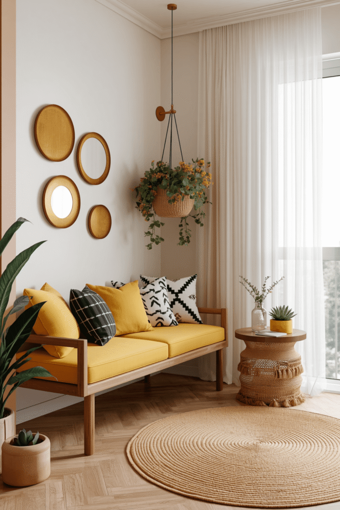 2. Lean toward muted, buttery tones over bright, saturated ones