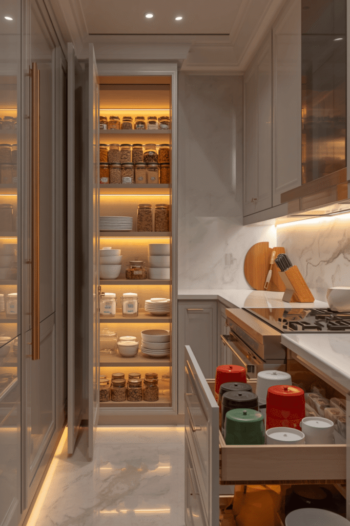 3. Add a lazy Susan for anything that gets buried