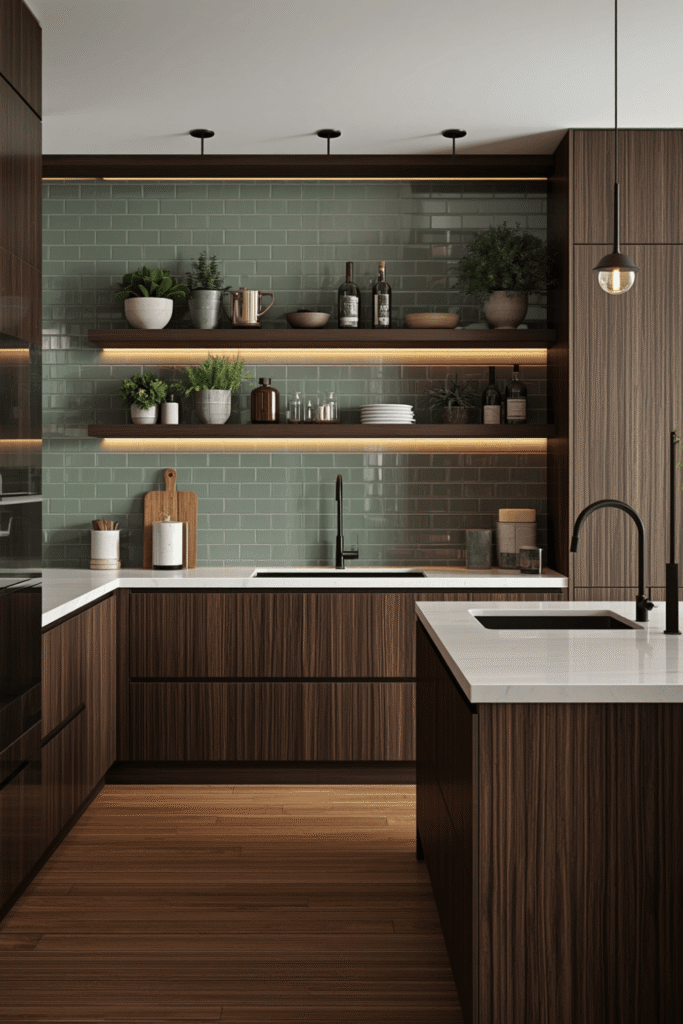 3. Use the right finish for cabinets that get touched daily