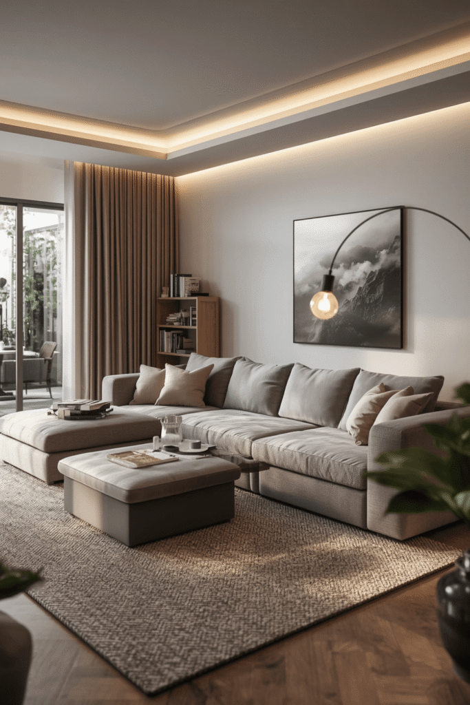 4. Add accent lighting to highlight specific features