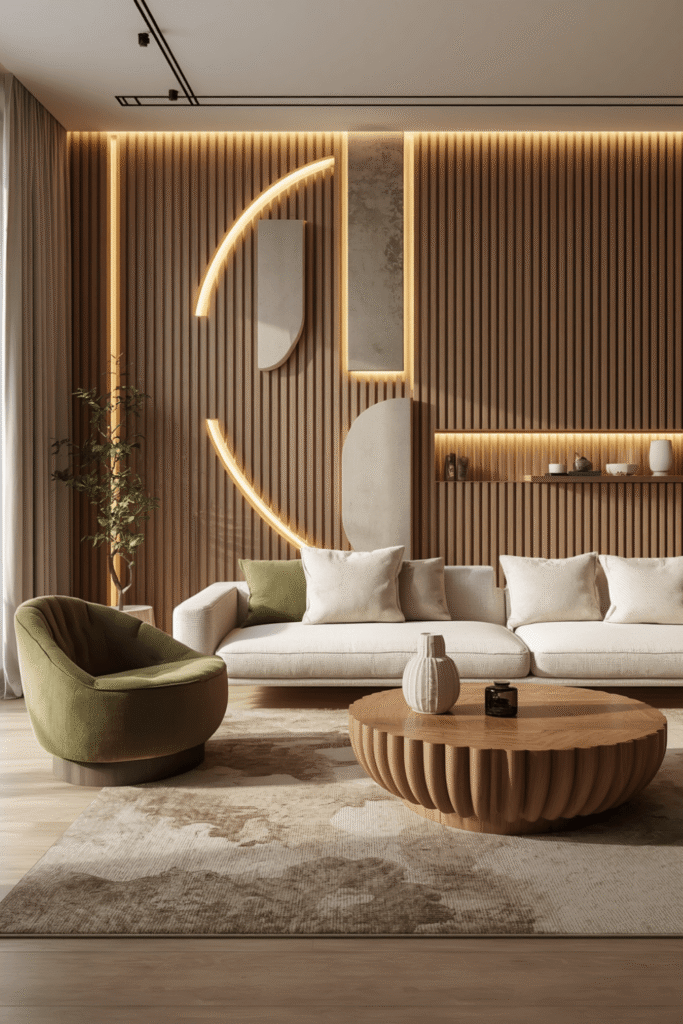 4. Shift your color palette toward warm neutrals