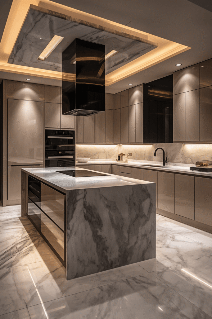 Brass or Gold Kitchen Fixtures
