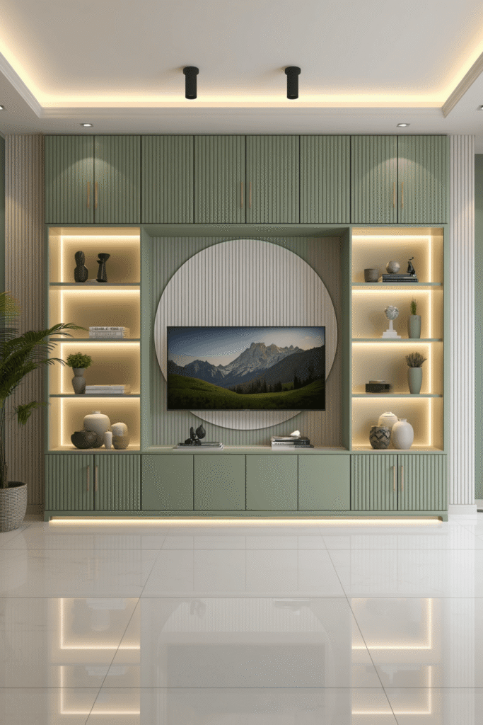 Glass Front Wardrobe Sections