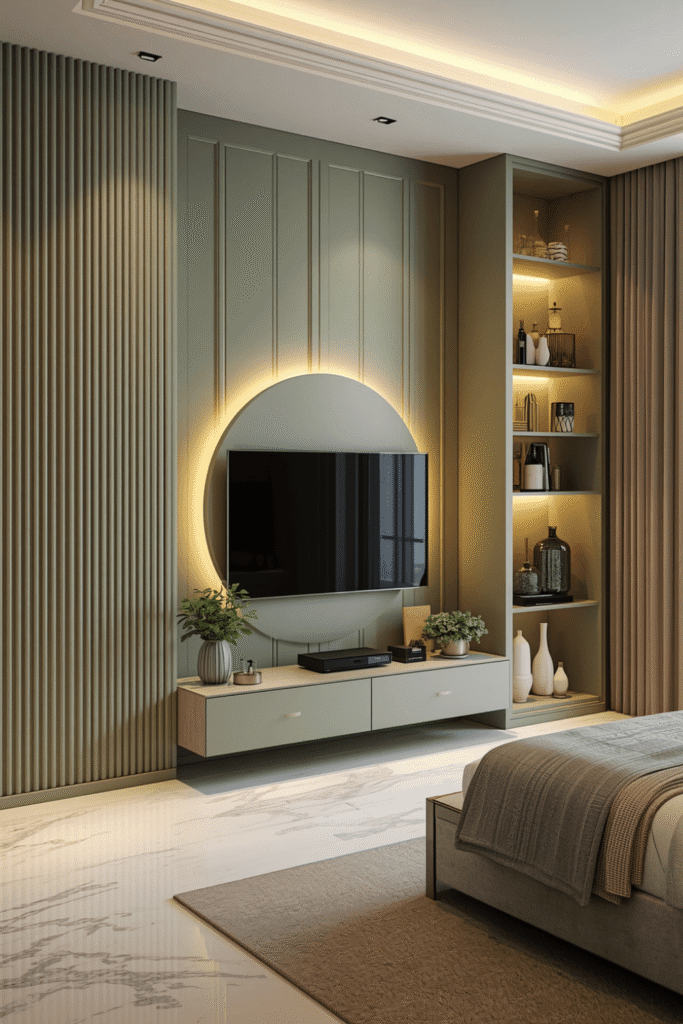 LED Backlit Wardrobe Panels