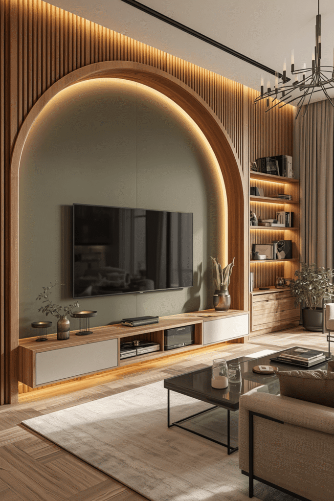 Matte Black or Walnut Floating Units
