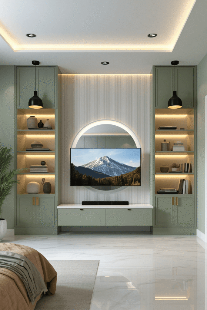 Minimalist Handleless Wardrobe